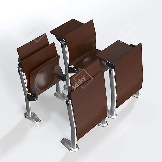 Auditorium Furniture Set: Omnia Evolution 3D model image 3