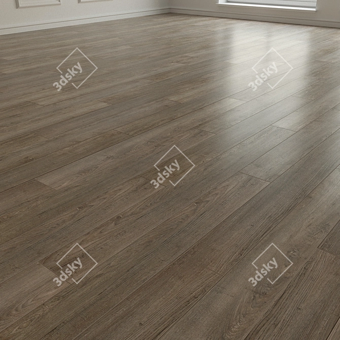 Laroche Laminate Parquet: High-Resolution Flooring 3D model image 2