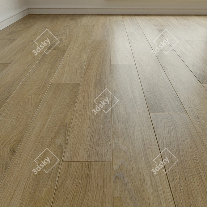 175 Parquet Laminate Flooring 3D model image 1