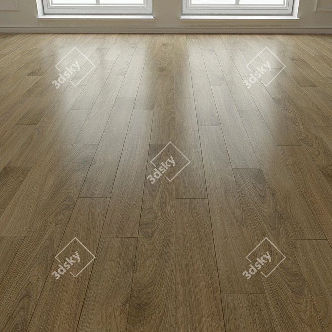 175 Parquet Laminate Flooring 3D model image 3