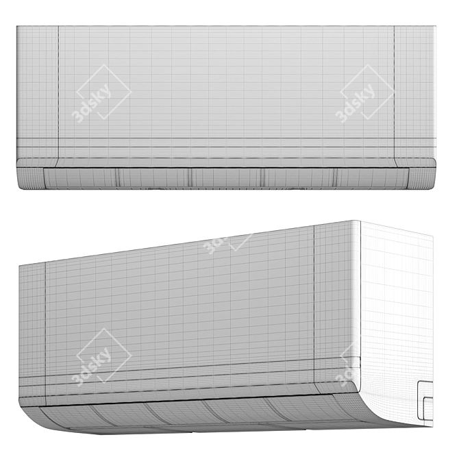 Neoclima NS/NU-09EHXIw1: Ideal Smoothing Conditioner 3D model image 4