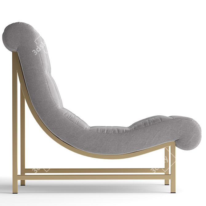 Jumbo Marquise Lounge Chair: Luxurious Comfort 3D model image 2