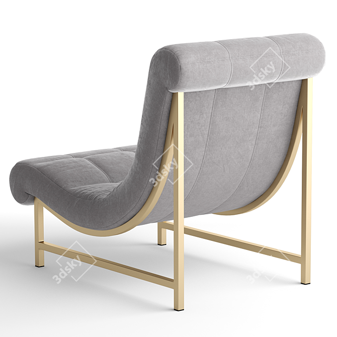 Jumbo Marquise Lounge Chair: Luxurious Comfort 3D model image 3