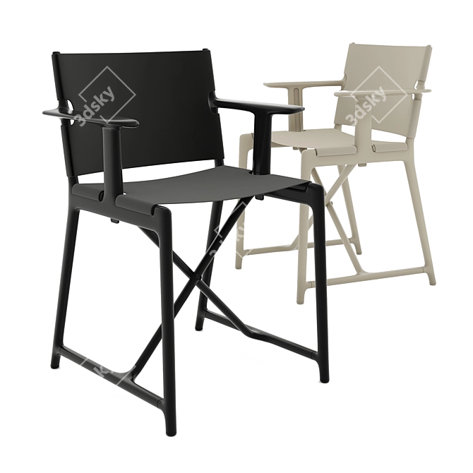  Stylish Magis Stanley Outdoor Chair 3D model image 3