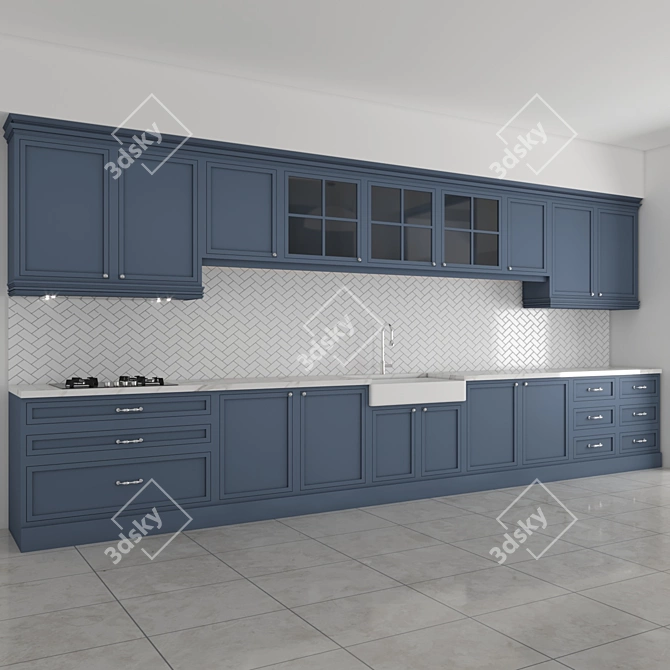 Bosch CTL636ESI Kitchen Set 3D model image 2