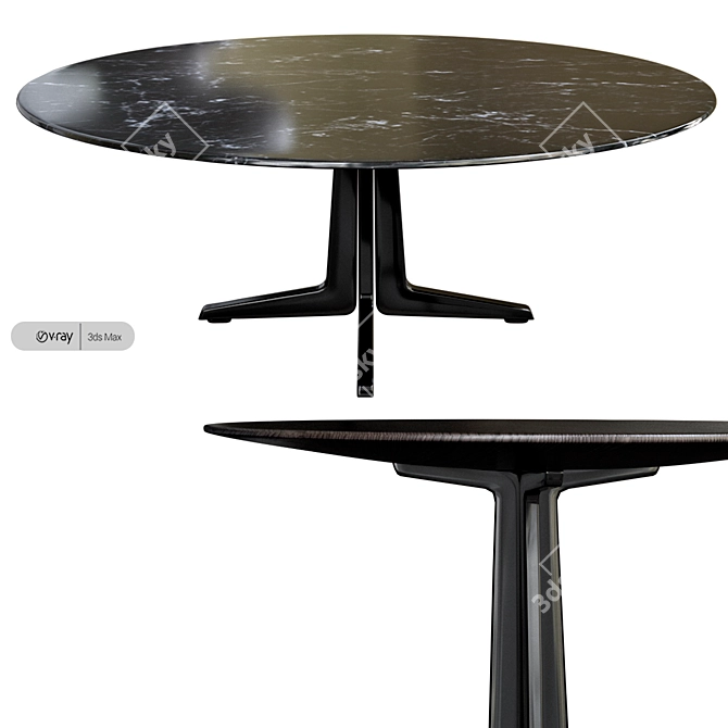 Versatile Modern Coffee Table 3D model image 2