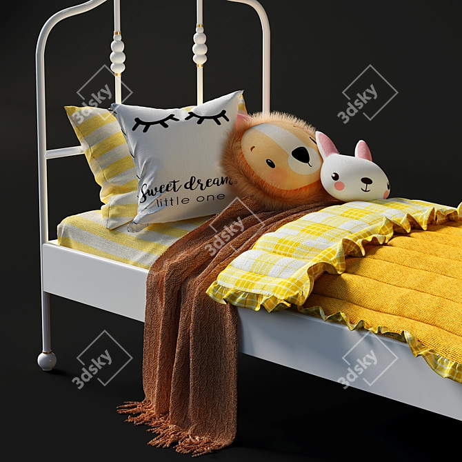 Ikea Sagstua/Luröy Bed - Stylish & Versatile 3D model image 3