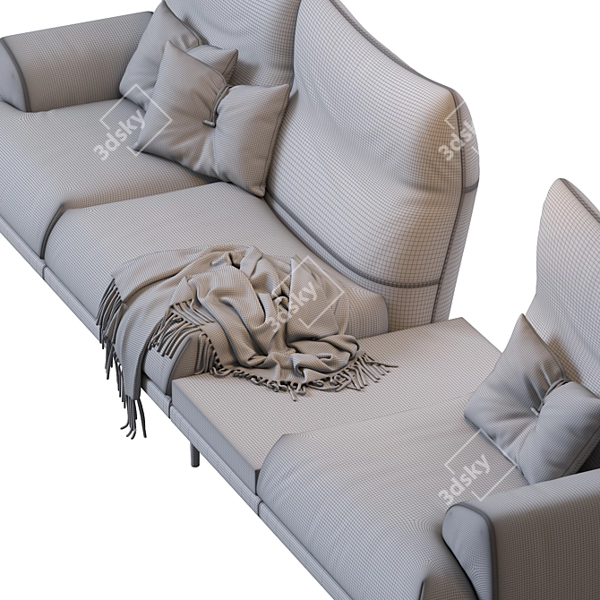 Wolf Den Sofa 3D model image 4