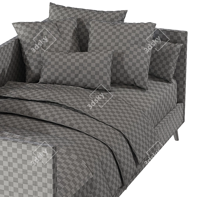 Addison Daybed Sofa Bed - Stylish and Versatile 3D model image 5