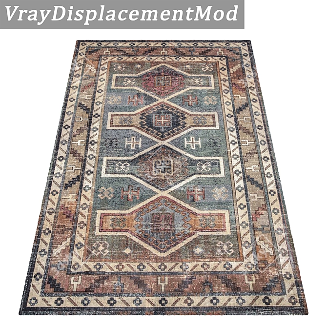 Versatile High-Quality Carpet Set 3D model image 3