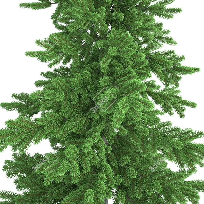 Herringbone Geometric Christmas Tree 3D model image 9