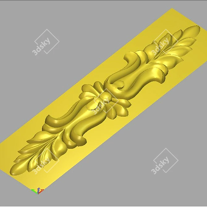 3D Model for CNC Cutting - Nakladka 3D model image 3