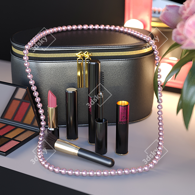 Glam Collection: Radiant Beauty Set 3D model image 2