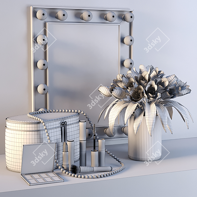 Glam Collection: Radiant Beauty Set 3D model image 4