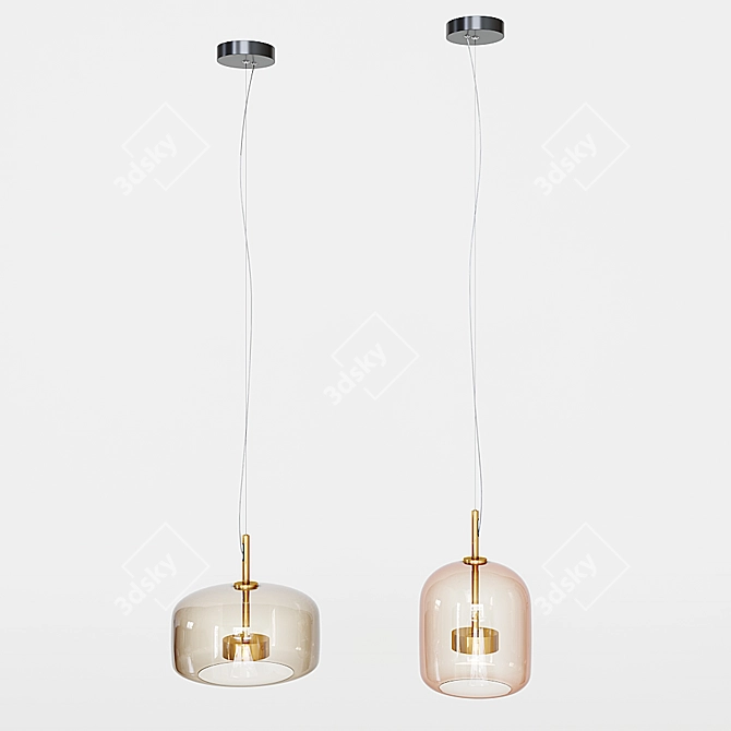 Modern Pendant Lights - Lampatron Bolli 3D model image 4