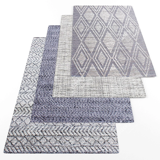 Modern Style Rug Collection 3D model image 1