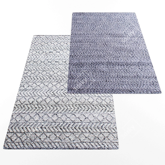 Modern Style Rug Collection 3D model image 3