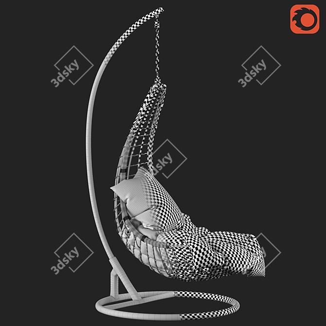 Hanging Garden Seat 3D model image 5