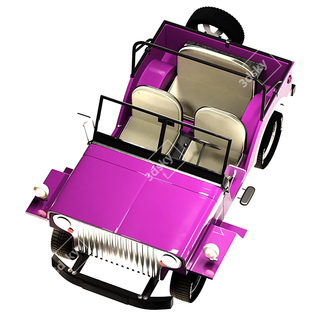 3D Model Willys - Realistic and Detailed 3D model image 3