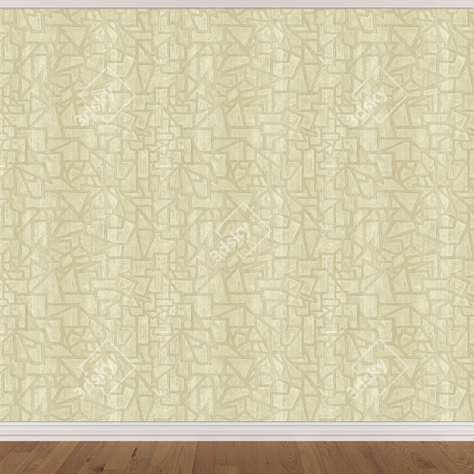 Seamless Wallpaper Set (3 Colors) 3D model image 3