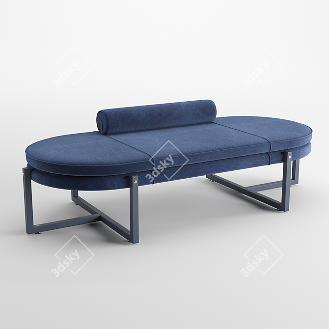 Modern Comfort Sigmund Daybed 3D model image 1