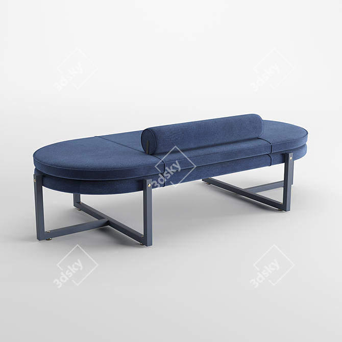 Modern Comfort Sigmund Daybed 3D model image 3