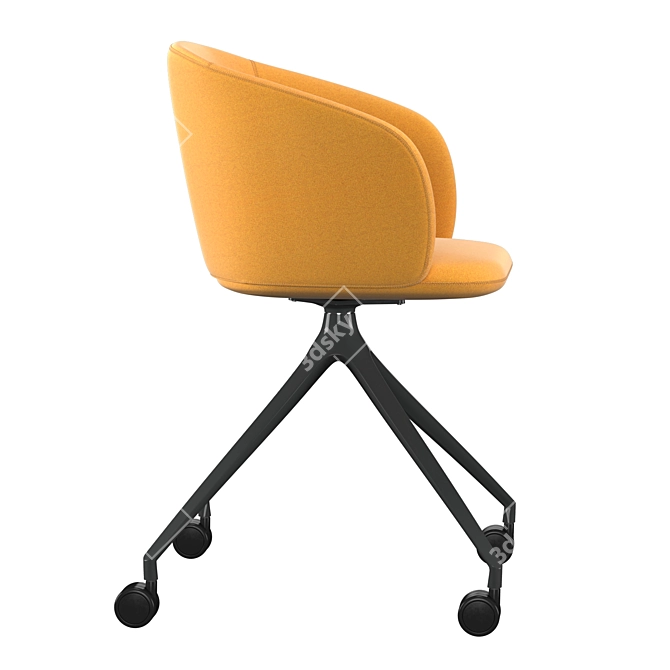 Grace Chair: Stylish and Versatile 3D model image 4