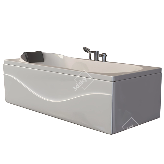 Ariana 780 Bathtub 3D model image 2