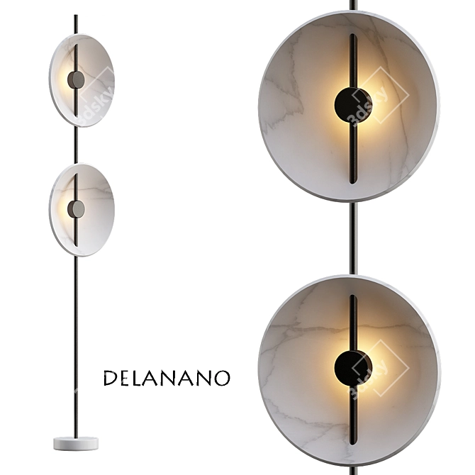 DELANANO 2013 - Sleek 3D Furniture Model 3D model image 1