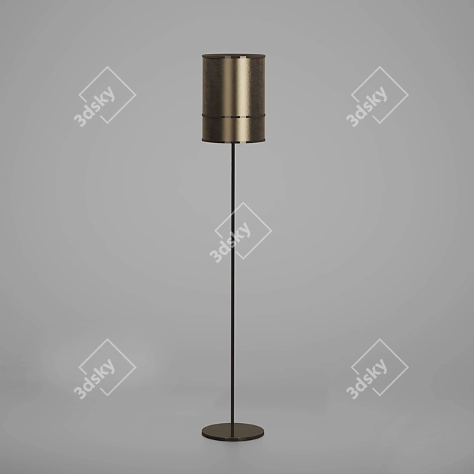 Elegant Orione Floor Lamp 3D model image 3