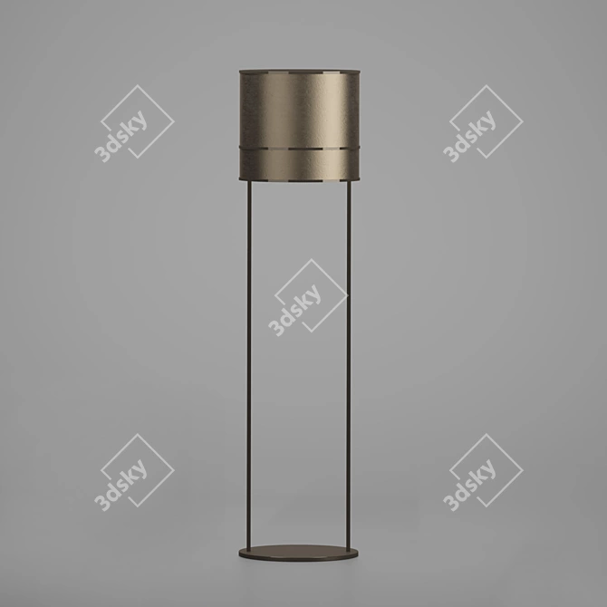 Elegant Orione Floor Lamp 3D model image 4