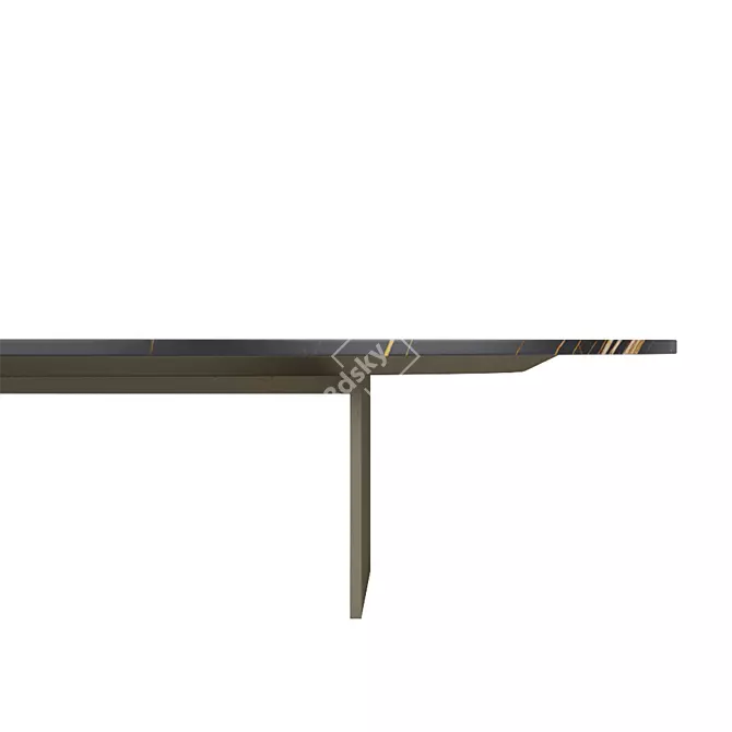 Elegant Minotti Linha Coffee Table 3D model image 2