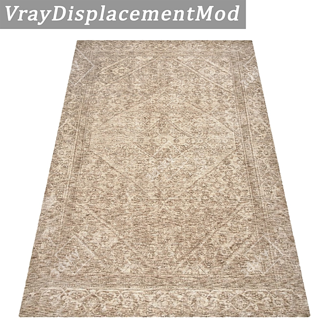 Luxury Carpet Set: High Quality Textures 3D model image 3