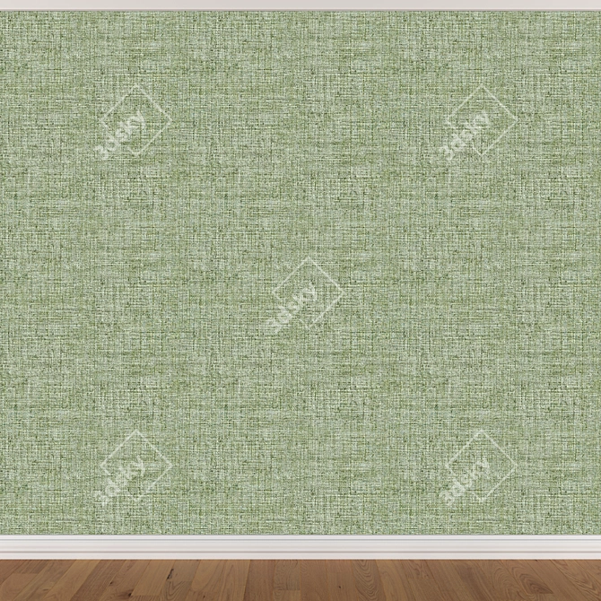 Seamless Wallpaper Set 1258 (3 Colors) 3D model image 3