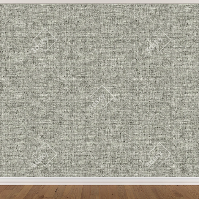 Seamless Wallpaper Set - 3 Colors 3D model image 4