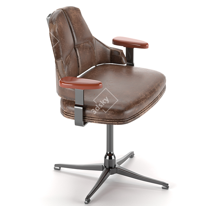 ErgoFlex Office Chair 3D model image 1