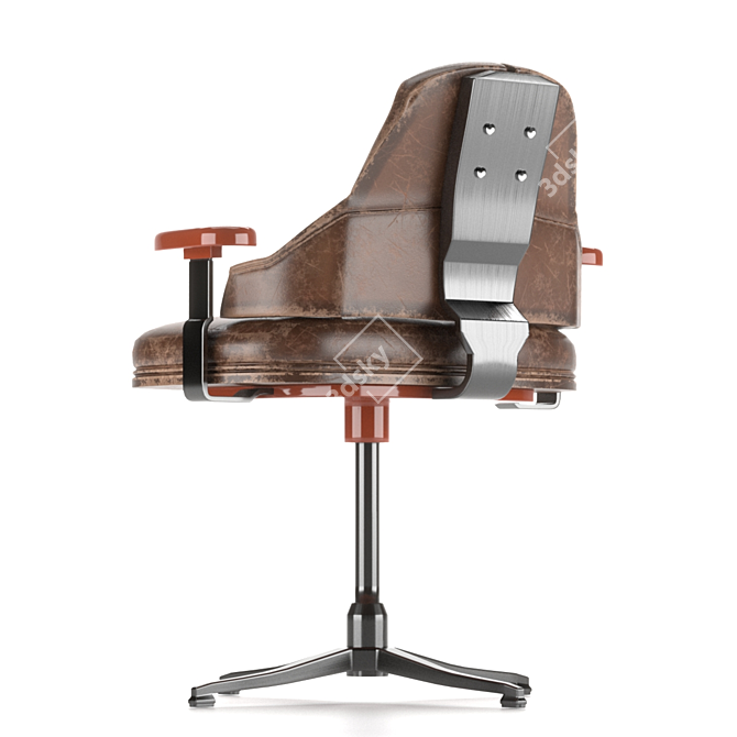 ErgoFlex Office Chair 3D model image 2