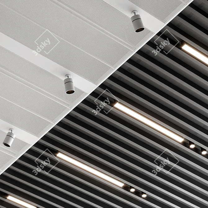 SAS International Suspended Ceiling 3D model image 6