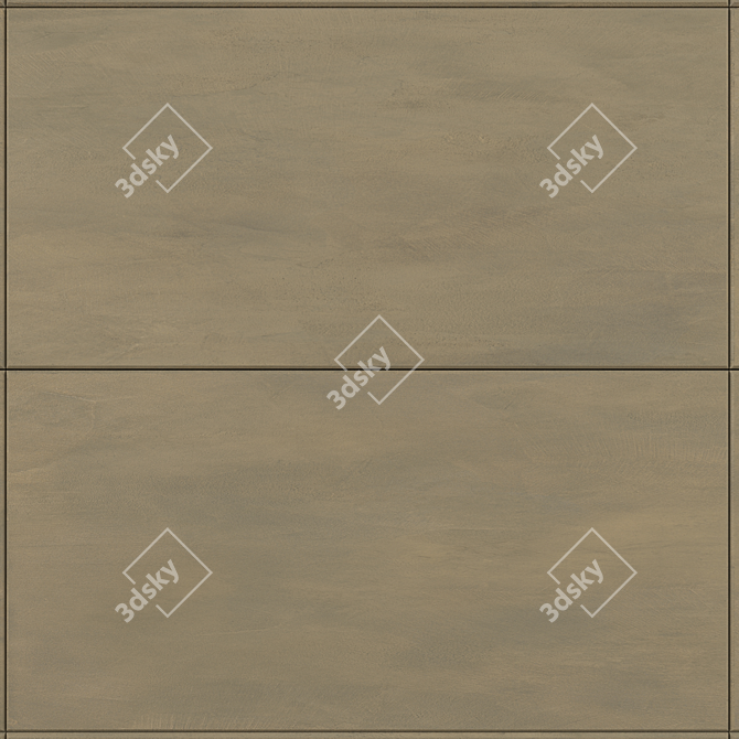 Modern Concrete Wall Tiles 3D model image 2