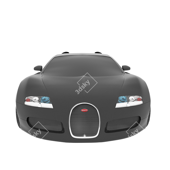 Luxury Speed King: Bugatti Veyron 3D model image 2