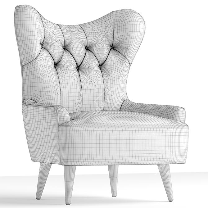 Opera Armchair | MD House | Classic Design 3D model image 5