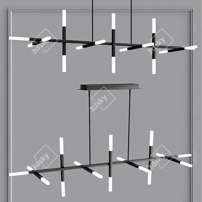 Illuminating Highwire LED Collection 3D model image 4