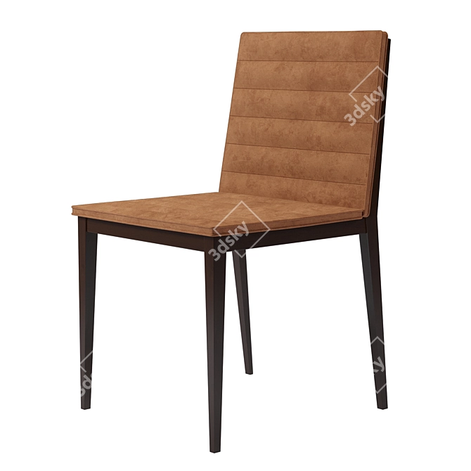 Sleek Comfort: Essential Chair (Domkapa) 3D model image 3