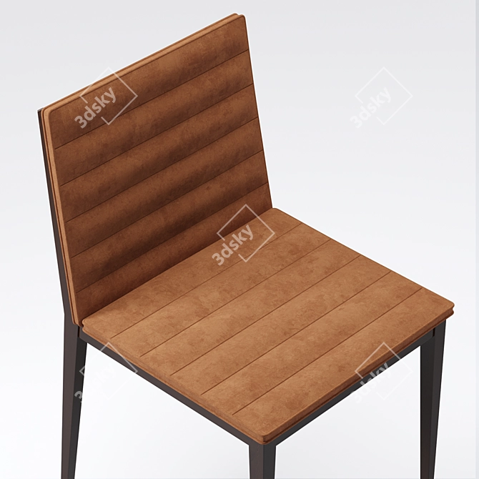 Sleek Comfort: Essential Chair (Domkapa) 3D model image 4