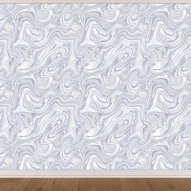 Seamless Wallpaper Set (3 Colors) 3D model image 2