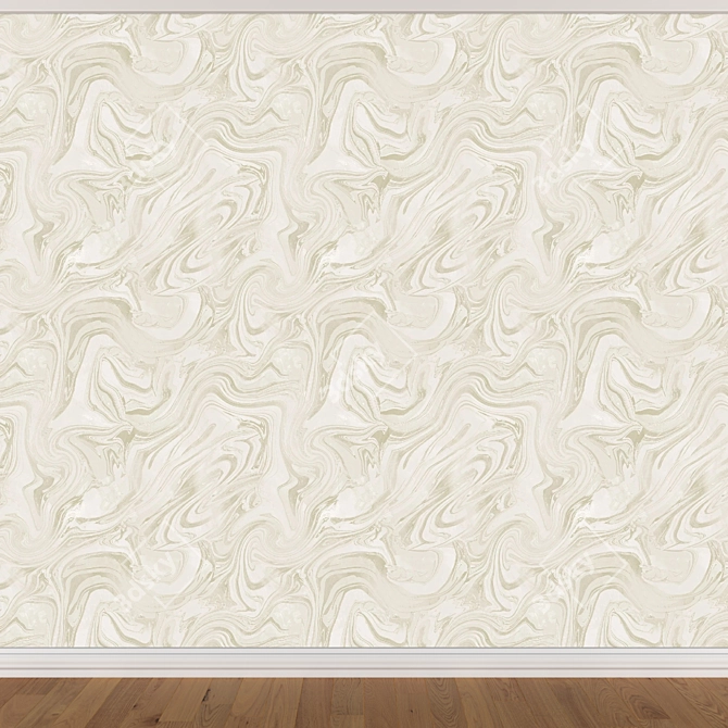 Seamless Wallpaper Set (3 Colors) 3D model image 4