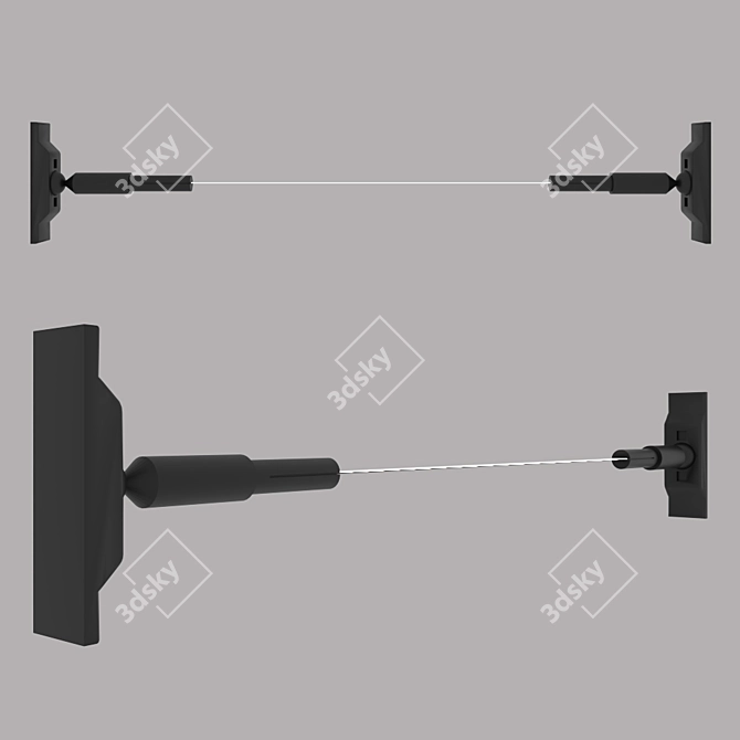 Innovative Skyline Lighting System 3D model image 1