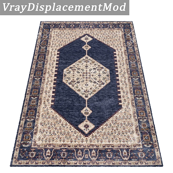 Versatile Carpet Set | High-Quality Textures 3D model image 3