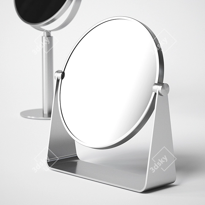 Glamorous Zack Cosmetic Mirror Set 3D model image 2