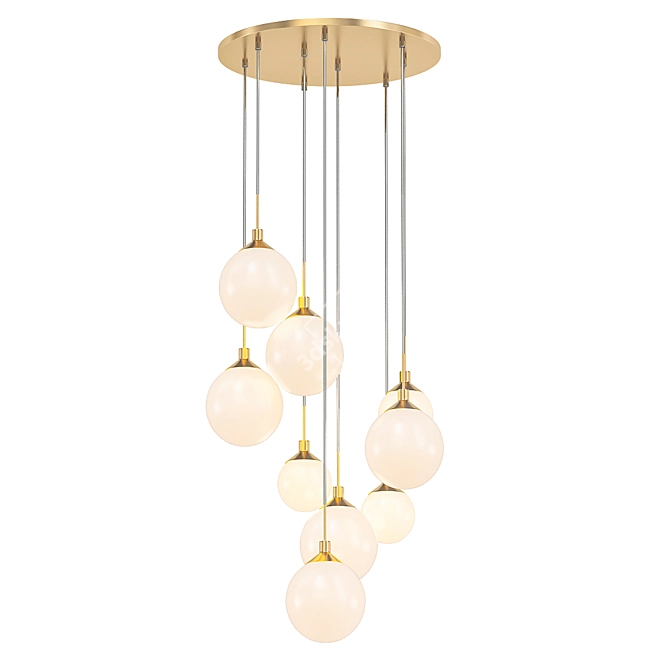 GLOBO Pendant Light - Chic and Modern 3D model image 1